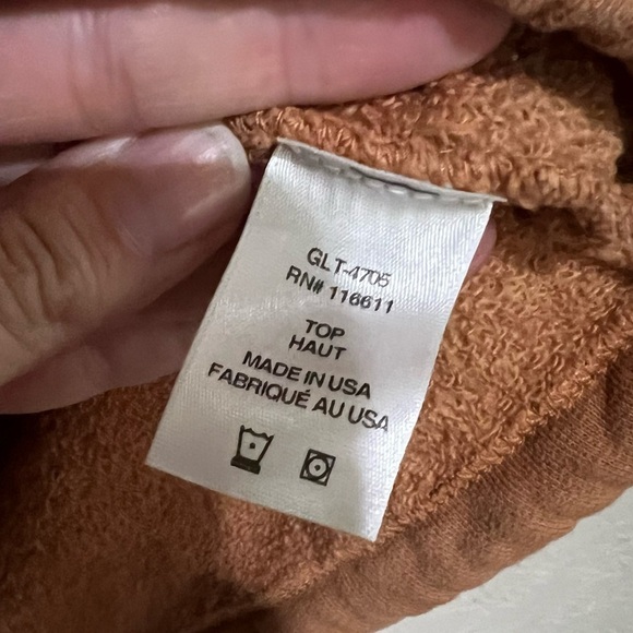 Amadi x Anthropologie Margi Terry Drawstring Pullover - Picture 12 of 13